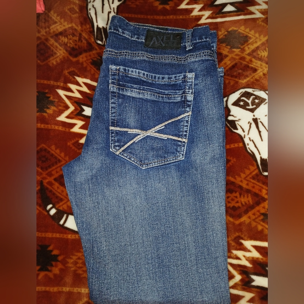 Mens Axel Slim Boot Jeans